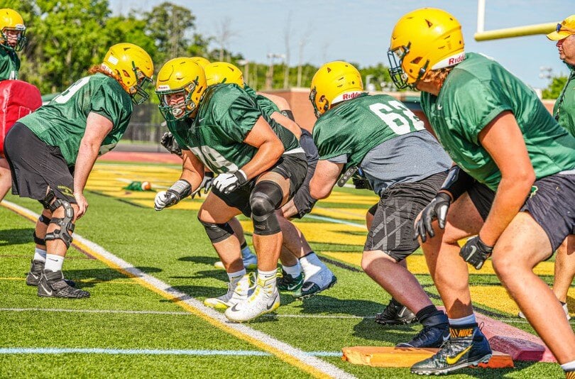 SUNY Football Practice