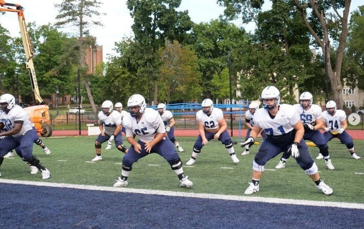 Trinity College Football Practice 3